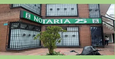 Notaria 25 de Bogotá
