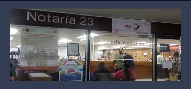 Notaria 23 de Bogotá