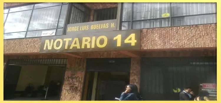 Notaria 14 de Bogotá