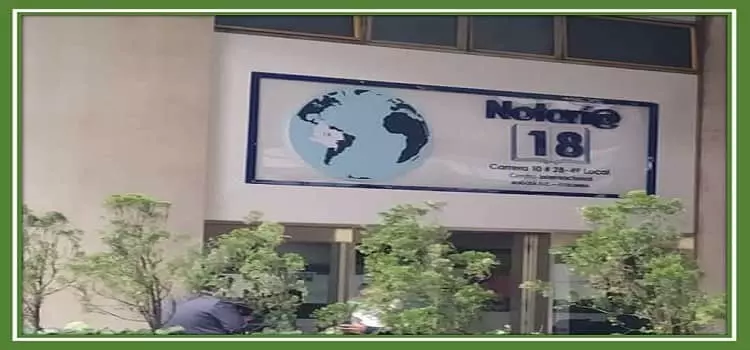 Notaria 18 de Bogotá