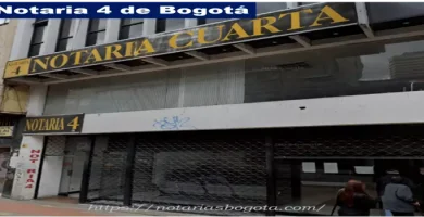 notaria 4 de bogota