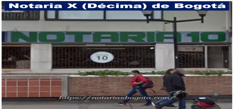 notaria 10 de Bogotá