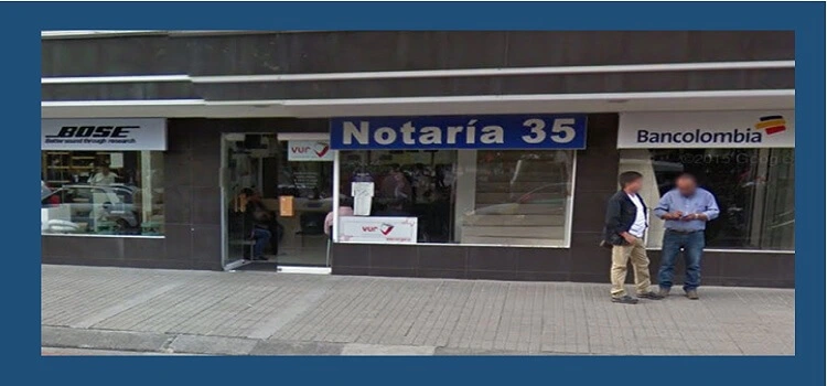 Notaría 35 de Bogotá