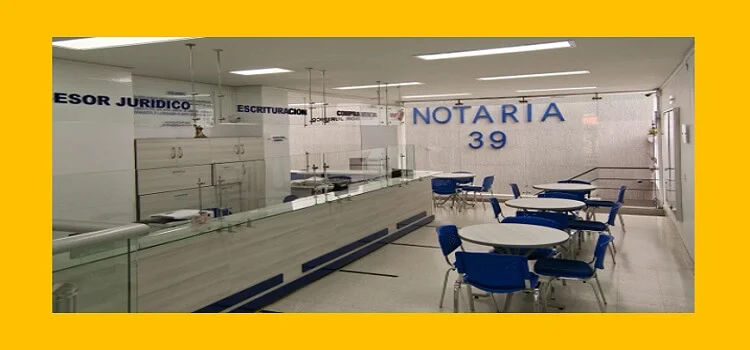 Notaria 39 de Bogotá