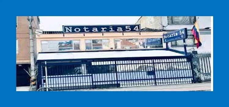 Notaría 54 de Bogotá