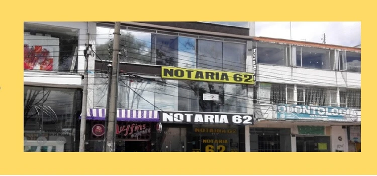 Notaria 62 de Bogotá