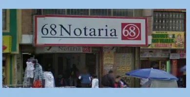 Notaria 68 de Bogotá