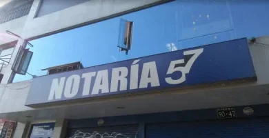 notaria 57 de Bogotá